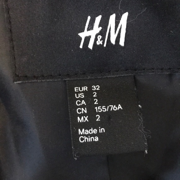 H&M gray pea coat - Picture 2 of 3